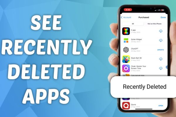 How To See Recently Deleted Apps On IPhone