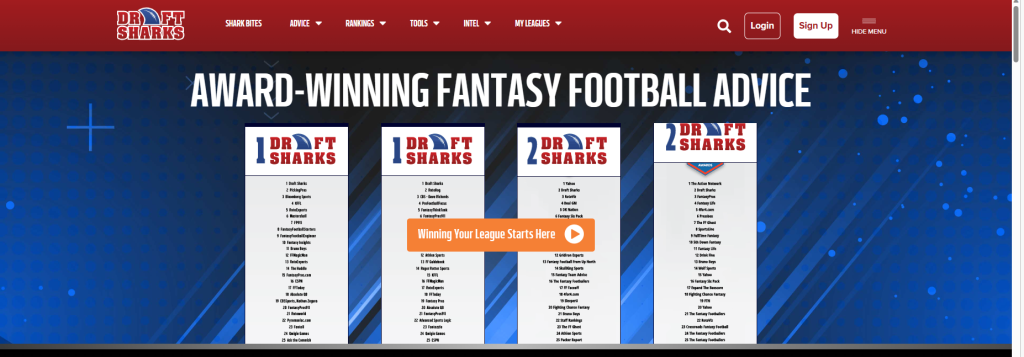 Draft Sharks Fantasy Football