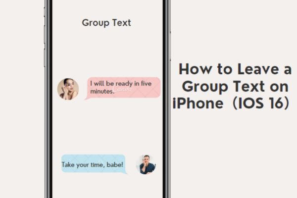 How to Leave a Group Text on iPhone(IOS 16)