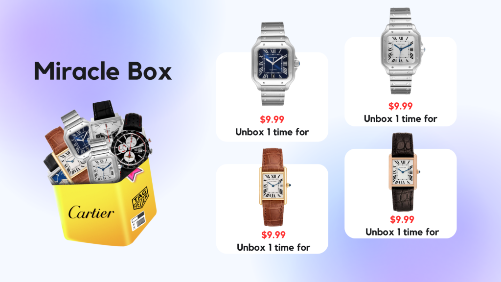 Get Cartier Watches at Miracle Box